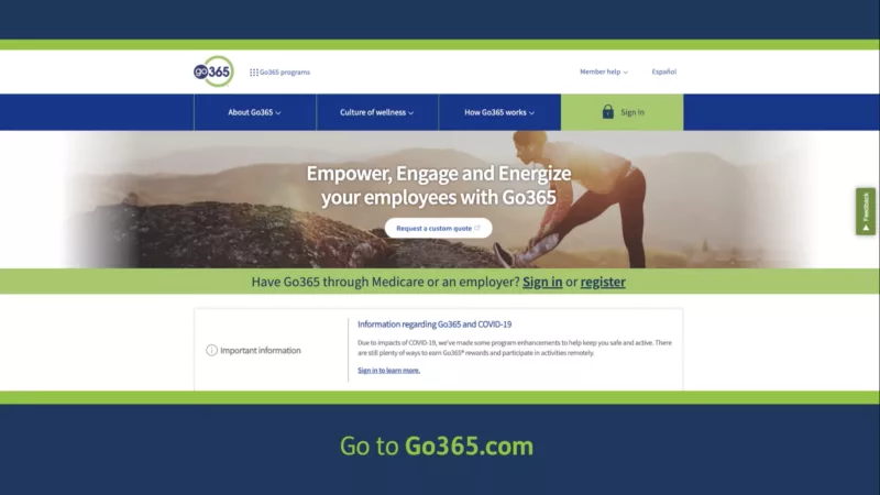 Go365-Activate A Profile