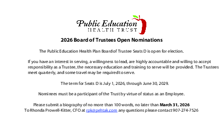 Open Nomination Post Card FOR SEAT D